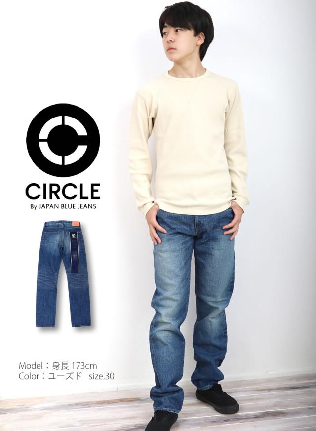 JAPAN BLUE JEANS CIRCLE コートジボワール セルヴィッチ □J366 / CIRCLE ストレート / 16.5oz コートジボワール綿