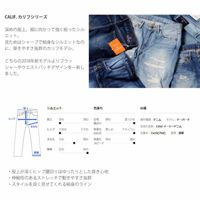 JAPAN BLUE JEANS ジャパンブルージーンズ CALIF. DENIM Melrose