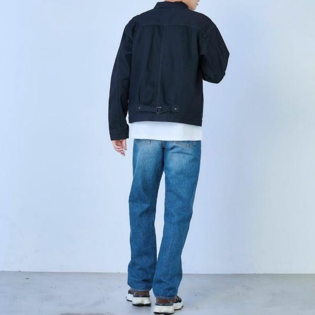 ジャパンブルージーンズ サークル J501 MID エイジングウォッシュ ルーズモデル 14.8oz アメリカ綿セルヴィッチデニムパンツ LOOSE JAPAN BLUE JEANS CIRCLE ( JBAG15013A )  メンズ カーブベルト ジッパーフライ 送料無料 ワイド 股上深め アーベン 赤耳 セルビッチ