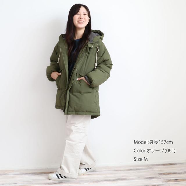 ジョンブル レディース シンサレート マウンテニア パフ パーカー