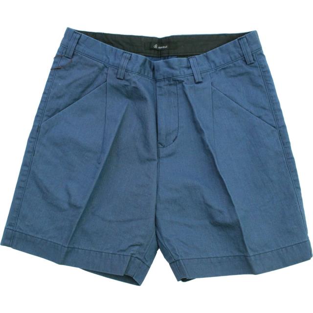 ジョンブル レディース Johnbull タック デニムショーツ ap203 ジーンズ ジーパン ひざ上丈 膝上 ショートパンツ ハーフパンツ ショーパン ワークパンツ トラウザー ジーンズ ブルー John bull おしゃれ アーベン 美脚効果 普段使い_8