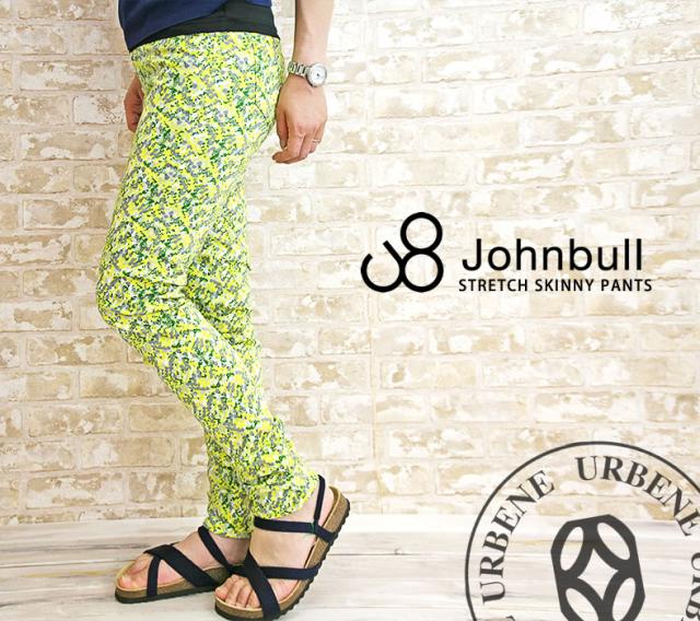 ジョンブル レディース Johnbull 総柄 スキニーパンツ パターン ストレッチ スリムパンツ ap248 スリムタイト カモフラ ドット ロングパンツ LADIES John bull おしゃれ アーベン 普段使い 実用的 2025年
