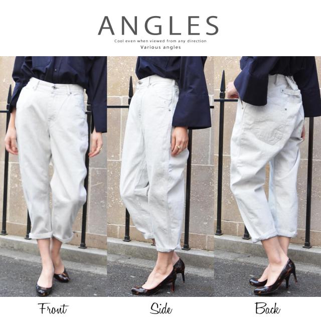 レディース1番の人気を誇るジーンズ】クロップドジーンズ ジョンブル