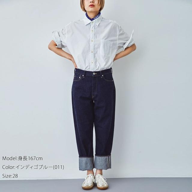 ストレートジーンズ ソーイングチョップ ジョンブル オートマティック