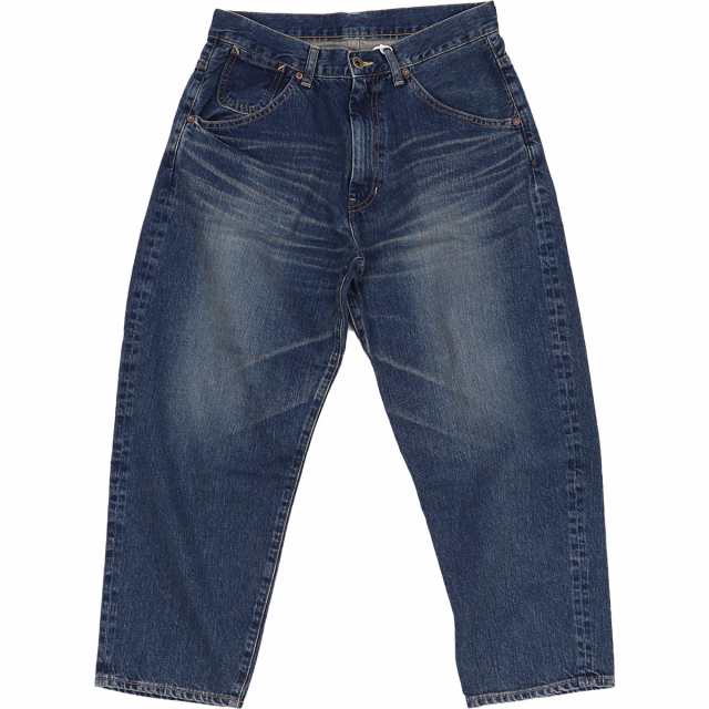 ジーンズ ディープブルー DEEPBLUE ワイドルーズデニムパンツ