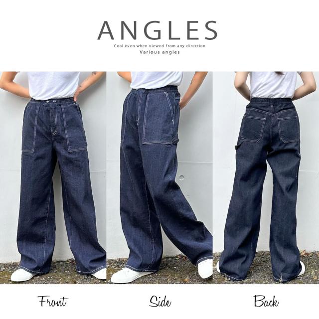 ベイカージーンズ ディープブルー DEEP BLUE ぐるゴムベーカーデニム