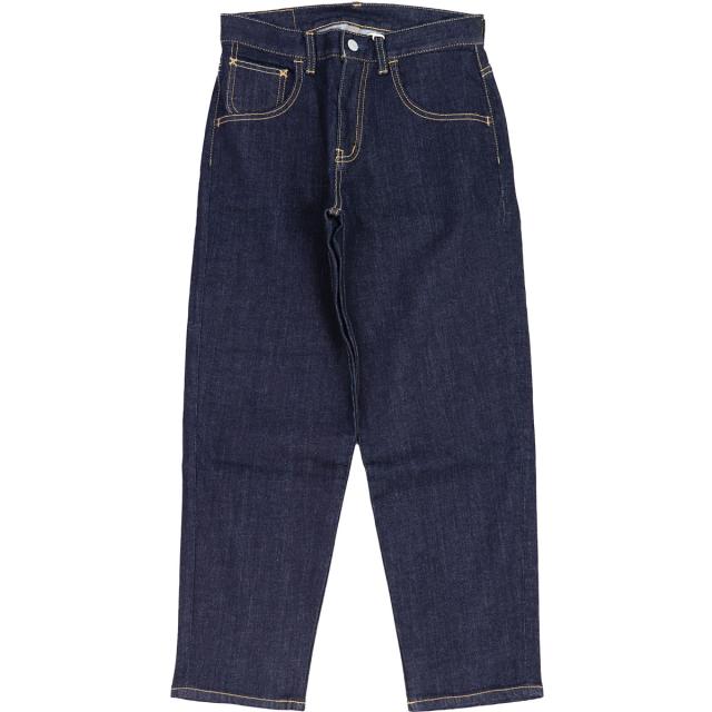 ディープブルー DEEPBLUE アンクル丈 甘織り ストレッチ テーパード