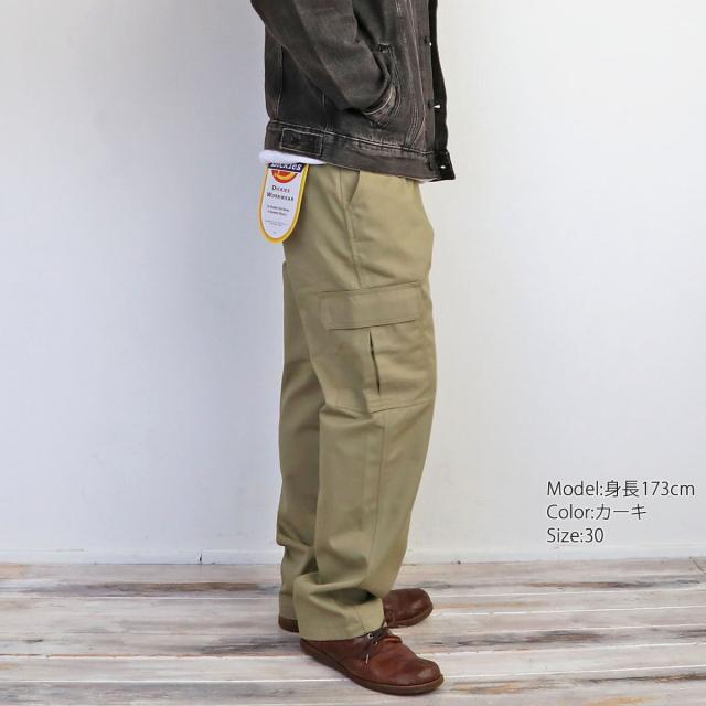 Dickies ディッキーズ カラーパンツ TCツイル カーゴパンツ_7