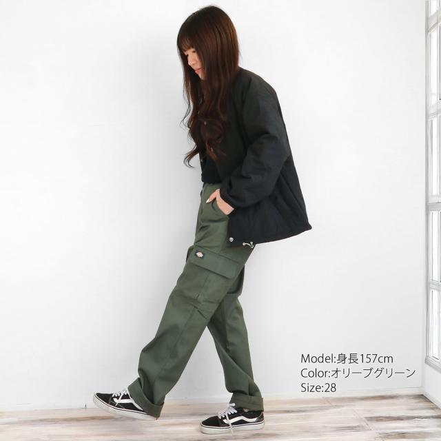 Dickies ディッキーズ カラーパンツ TCツイル カーゴパンツ_3