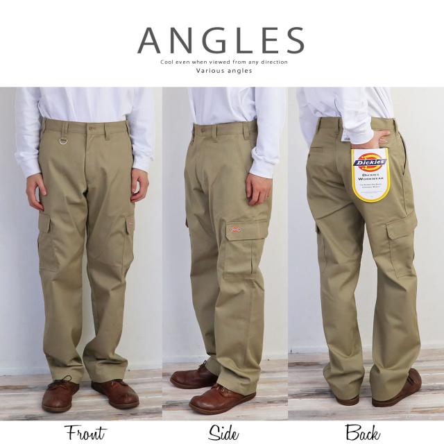 Dickies ディッキーズ カラーパンツ TCツイル カーゴパンツ_8