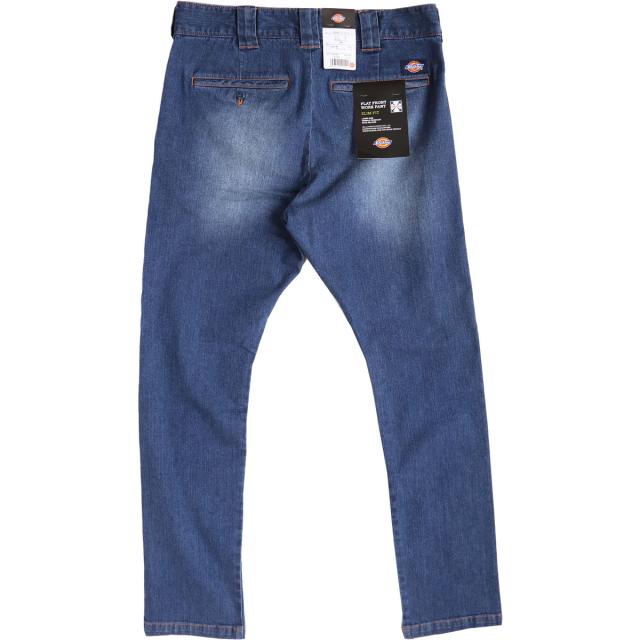 Dickies ディッキーズ スリムパンツ ワークパンツ ストレッチデニム テーパード ナローパンツ ( WD5882N ) スリムフィット ジーンズ デニム ジーパン ユーズド ワンウォッシュ メンズ カジュアル 細身 MENS スキニー おしゃれ アーベン 普段使い 実用的_10