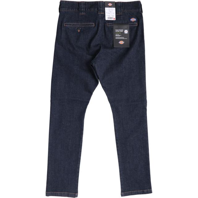 Dickies ディッキーズ スリムパンツ ワークパンツ ストレッチデニム テーパード ナローパンツ ( WD5882N ) スリムフィット ジーンズ デニム ジーパン ユーズド ワンウォッシュ メンズ カジュアル 細身 MENS スキニー おしゃれ アーベン 普段使い 実用的_11