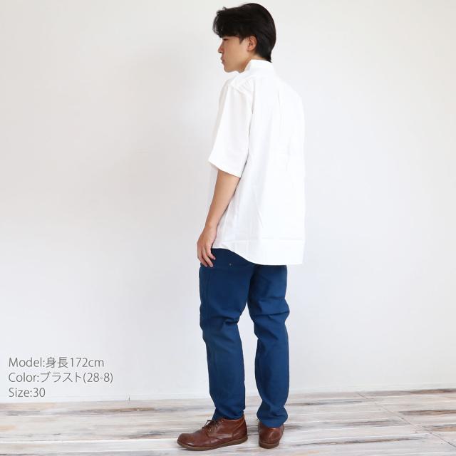 SPELLBOUND スペルバウンド メンズ バックサテンストレッチ バグズパンツ ( 43-687t ) スリム テーパード カラーパンツ アシンメトリーポケット 虫取りパンツ タイト Bug Spellbound アーベン 普段使い 実用的_3