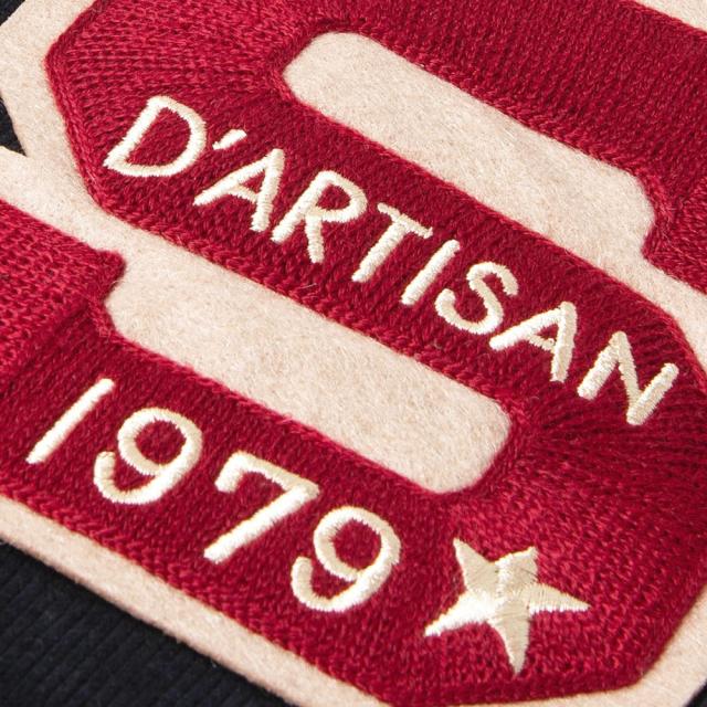STUDIO DARTISAN ステュディオ・ダ・ルチザン コーデュロイ スタジアムジャケット ( 4626 ) スタジャン 中綿キルト 裏地付き チェーンステッチ刺繍 フェルトパッチ メンズ アウター ステュディオダルチザン スタジオ 正規取扱 メンズ おしゃれ アーベン_16