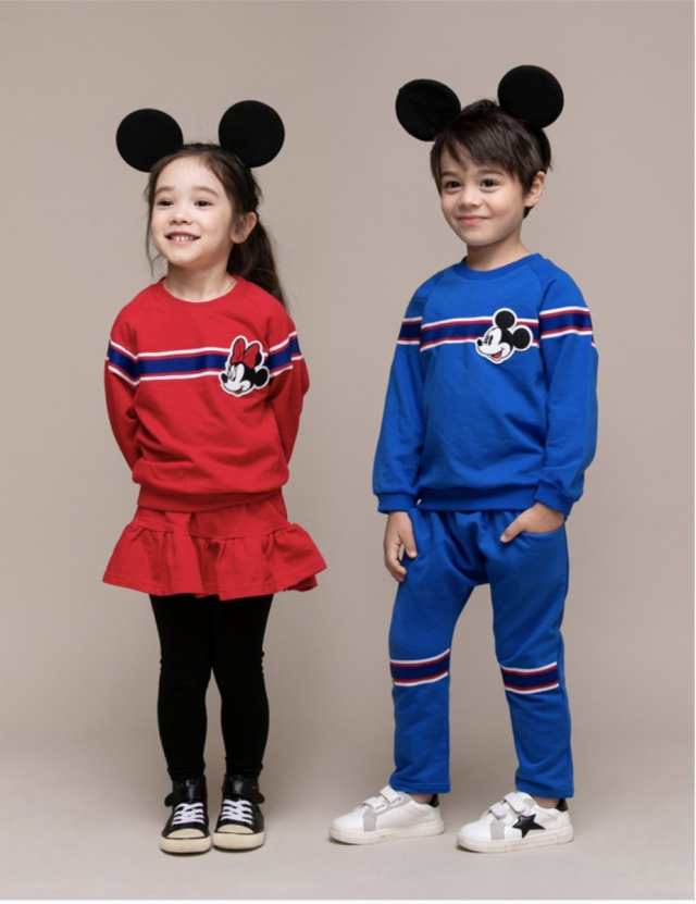 Disney 韓国子供服 トレーナー上下セット ワッペン付きライン入り 男の子 女の子 シンプルセットアップ おしゃれコーデ 子供服の通販はau Pay マーケット 子供服 スマイリーマミー