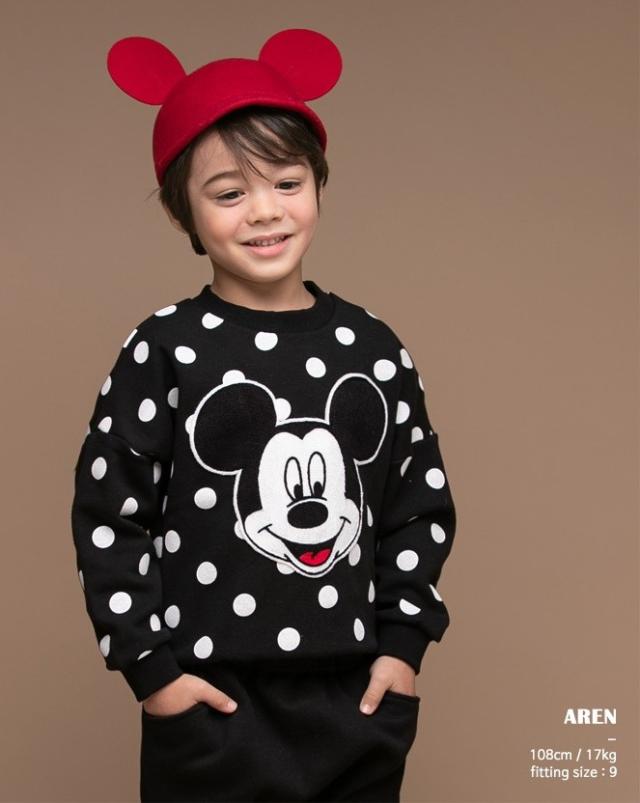 Disney 韓国子供服 トレーナー上下セット Disney 裏起毛 ドット柄 男の子 女の子 おしゃれセットアップ 冬コーデ 子供服 の通販はau Pay マーケット 子供服 スマイリーマミー