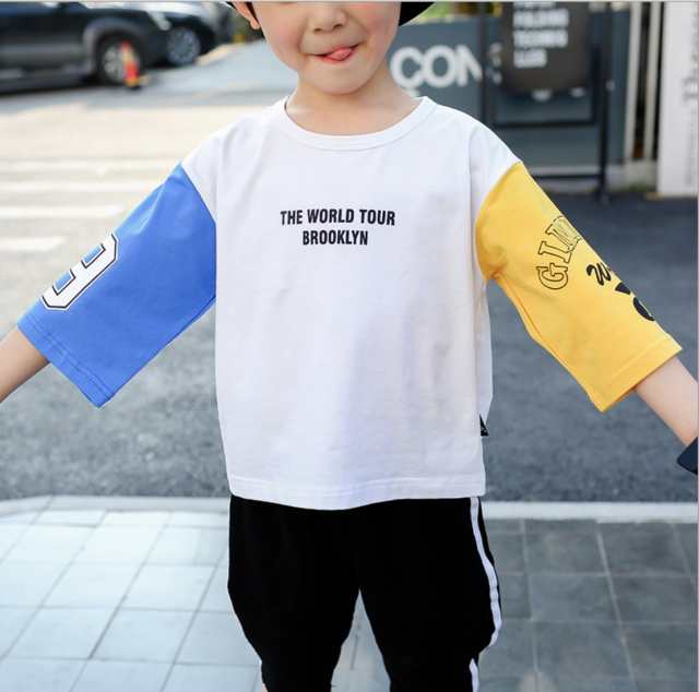 カラフル半袖tシャツ 袖切り替え 男の子 Boys キッズ 110 1 130 140 150 160 おしゃれtシャツ 男の子トップス 子供服 カジュアルの通販はau Pay マーケット 子供服 スマイリーマミー