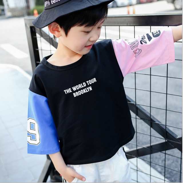 カラフル半袖tシャツ 袖切り替え 男の子 Boys キッズ 110 1 130 140 150 160 おしゃれtシャツ 男の子トップス 子供服 カジュアルの通販はau Pay マーケット 子供服 スマイリーマミー