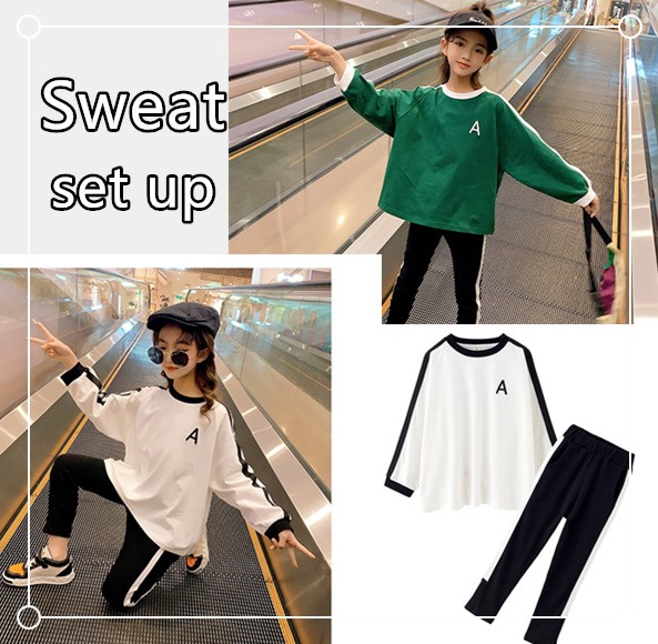 子供服 セットアップ 上下セットアップ スウェット 女の子 おしゃれトレーナー 女児 コットン シンプル 定番 ベーシック レギンス の通販はau Pay マーケット 子供服 スマイリーマミー