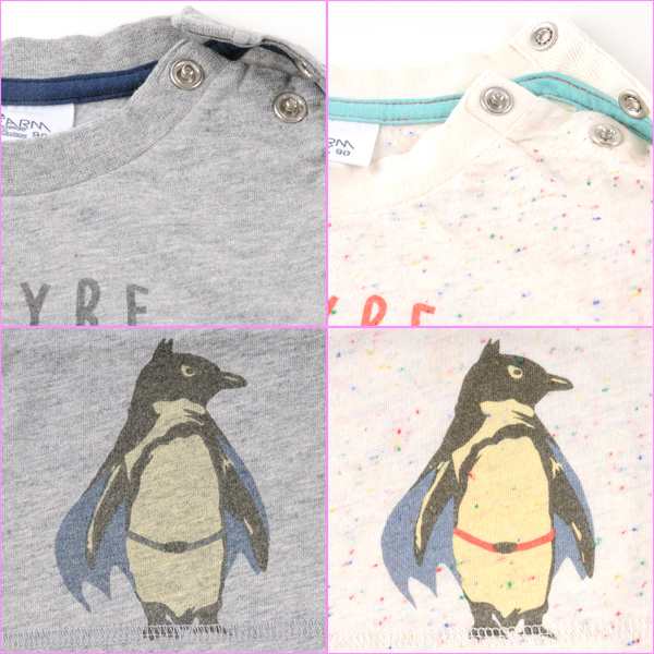 ポスト投函可能 キッズ ベビー 子供服 Tシャツ 半袖 ペンギン バットペンギン 男の子 90 100 110 1 130 140 Ssnの通販はau Pay マーケット ｆｕｎｆｕｎ