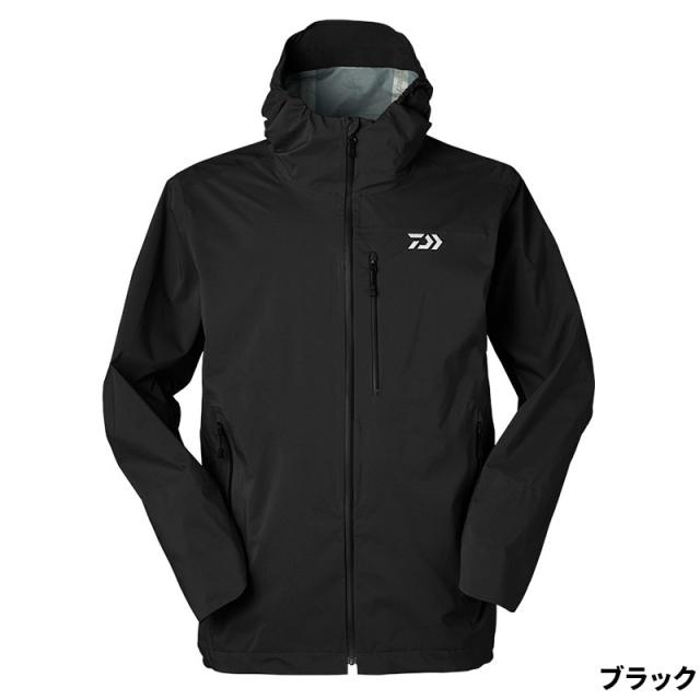 【現品限り】 ダイワ ウェア DR-2222J レインマックス ストレッチ レインジャケット 2XL ブラック