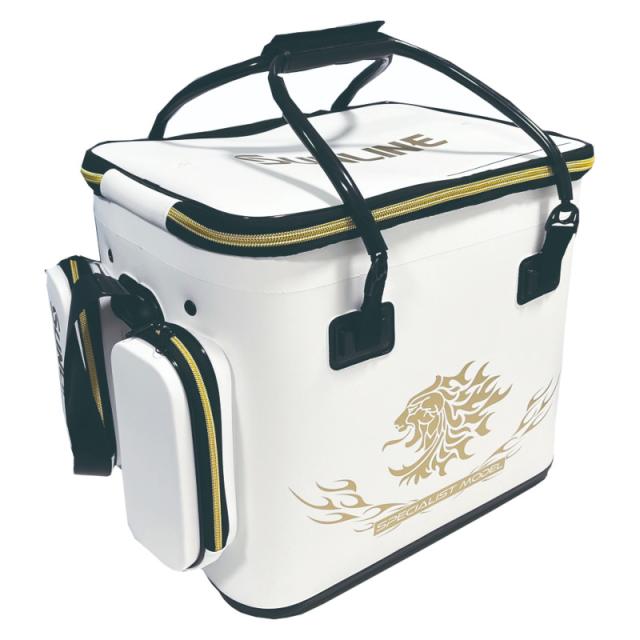 サンライン フィッシュキープバッグ ホワイト SFB-0808