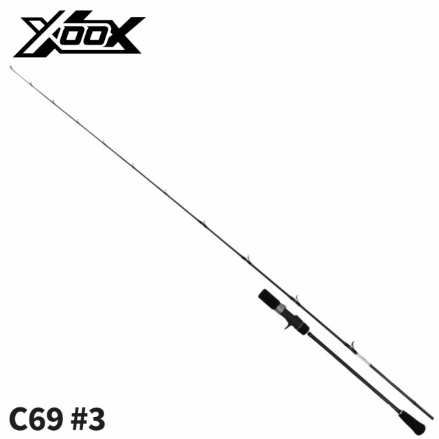 ジギングロッド XOOX JIGGING GR III SLOW C69 #3【大型商品】【同梱不可】【他商品同時注文不可】