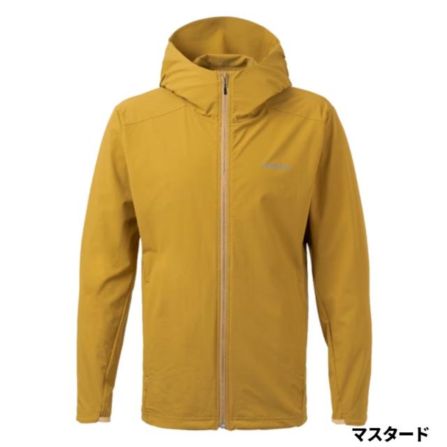 【アウトレット】 シマノ ウェア テックフーディー L マスタード WJ-020W