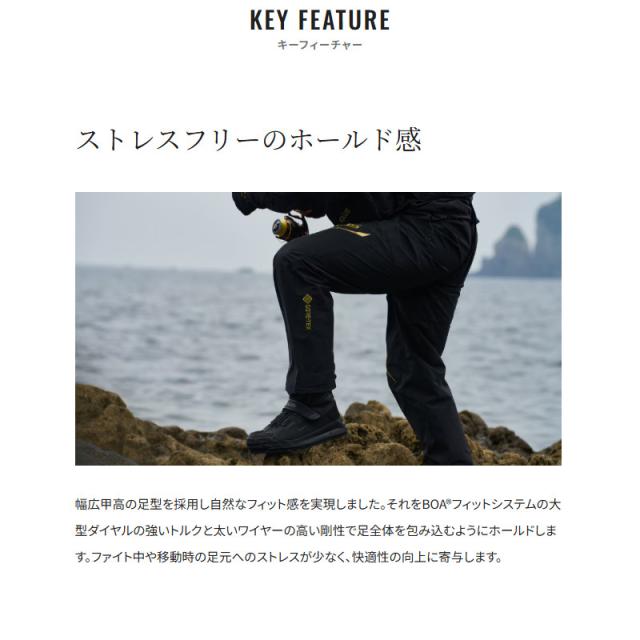 シマノ フットウェア ジオロックDS+シューズ カットラバーピンフェルト