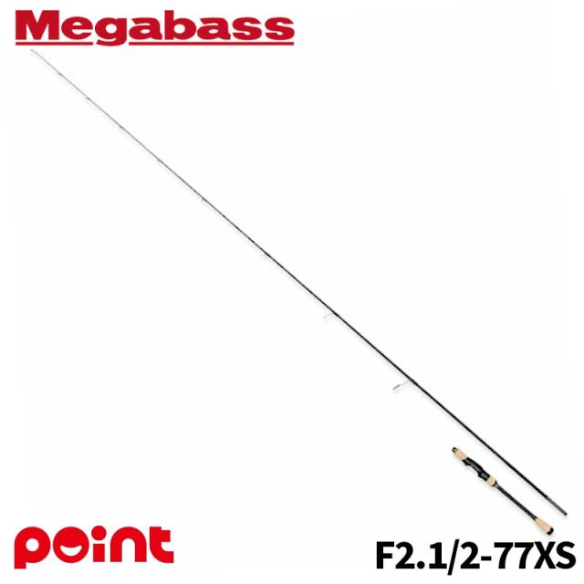メガバス バスロッド DESTROYER P5 (デストロイヤー P5) F2.1/2-77XS【大型商品】【同梱不可】【他商品同時注文不可】
