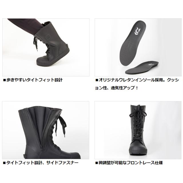 ダイワ フットウェア FB-3580L-T タイトフィットフィッシングブーツ 3L(28.5cm) ブラック_2
