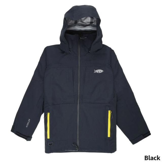 ウェア AFTCO(アフコ) Men’s Barricade Elite Jacket MJ30 L(USサイズ-M) Blackの通販は