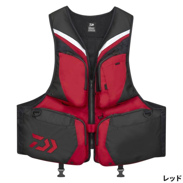 ダイワ ライフジャケット DF-3324JM フローティングアラートベスト 2XL レッド