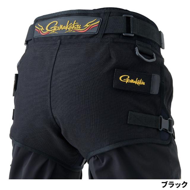 がまかつ ヒップガード コーデュラ ヒップガード(ローバックタイプ) L ブラック GM3727