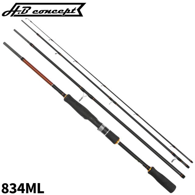 エギングロッド H.B コンセプト モビリティーキャスト エギング 834ML エギングロッド モバイルロッドの通販は 5,200円
