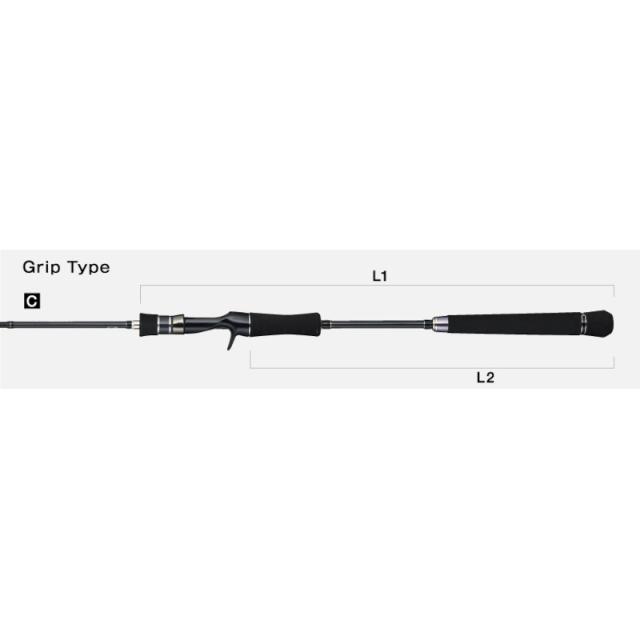 Kです。メタルゾンTZ C510MH-K/TISL 穂先側新品。 alpha tackle アルファタックル メタルゾン TZ C510MH-K／TISL