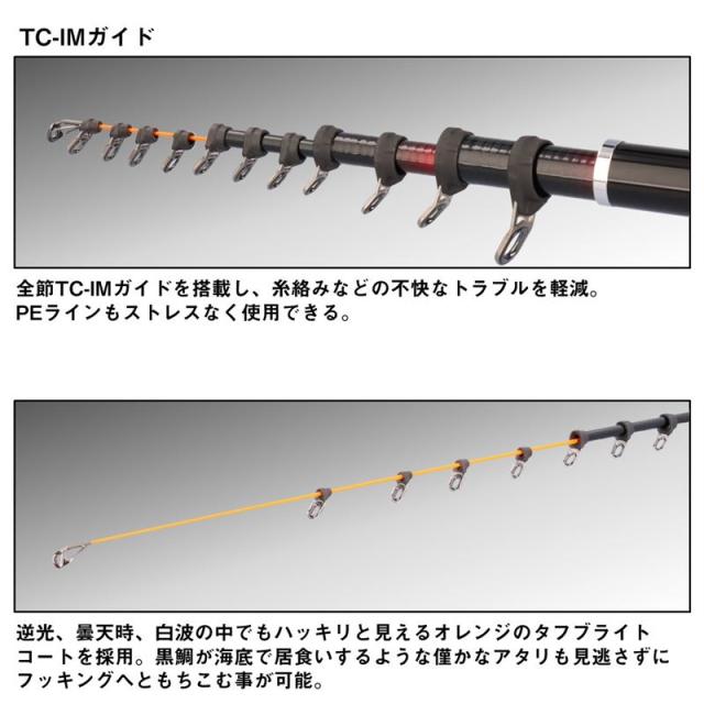 ダイワ 磯竿 銀狼パワートルク 1.2-53・J 25年モデル_3