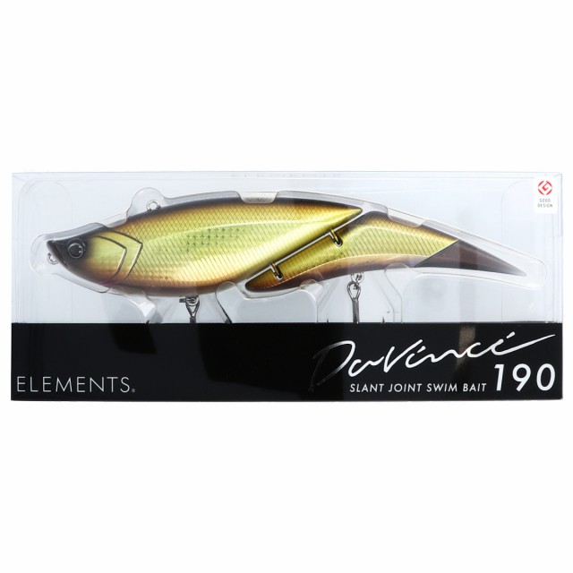 バスルアー ELEMENTS ダヴィンチ190 #KINBUNAの通販はau PAY マーケット - 釣具のポイント au PAY マーケット店