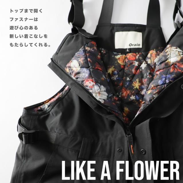 防寒ウェア Oraio(オライオ) ウィンターバルーンサロペット M ブラック (防寒)の通販は