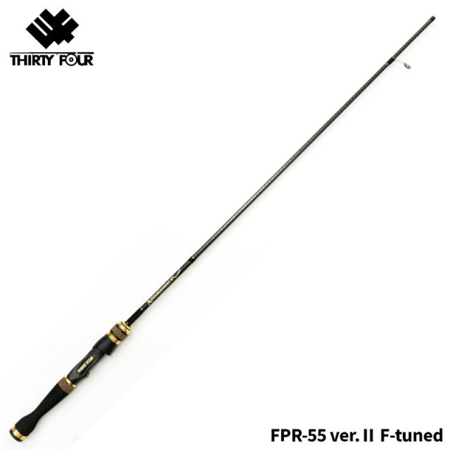 34/サーティ—フォー アジングロッド アドバンスメント FPR-55 ver.II F-tuned アジングロッド