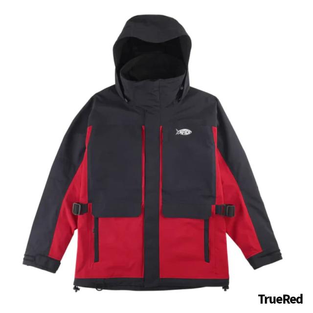 ウェア AFTCO(アフコ) Men’s Hydronaut Heavy-Duty Jacket MJ33 M(US-S) TrueRed