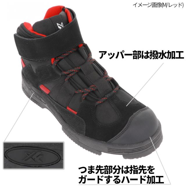 フットウェア XOOX スパイクシューズ 25.0-25.5cm M ブラックの通販は