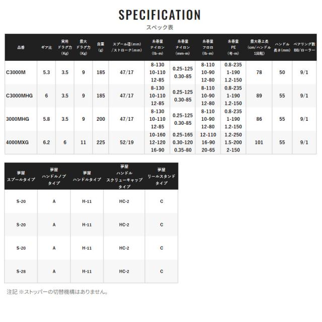 シマノ スピニングリール エクスセンス XR C3000M 23年モデル スピニングリール_6