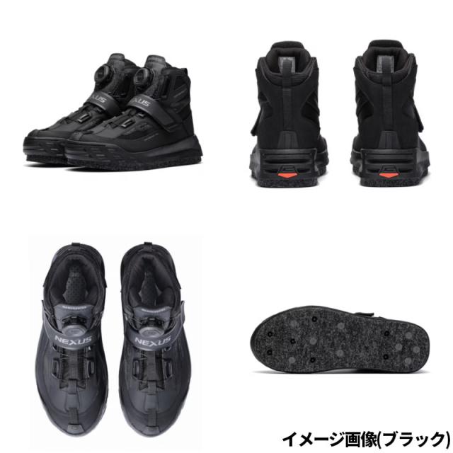 シマノ フットウェア ジオロックDS+シューズ カットラバーピンフェルト 27.0cm ゴールド FS-160Y