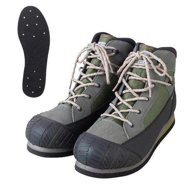 Pazdesign ウェーダー ZWS-619 ライトウェイトウェーディングシューズ VI(SP) (3L) オリーブ