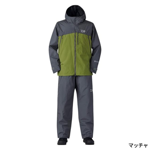 ダイワ ウェア DR-1925 ゴアテックス バーサタイルレインスーツ M マッチャ