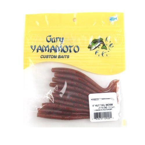 ゲーリーヤマモト ４インチ カットテールワーム ３４２ シナモンレッドシュリンプ ゆうパケット の通販はau Pay マーケット 釣具のポイント Au Pay マーケット店