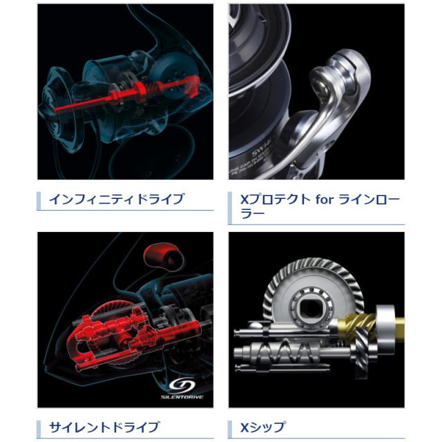 シマノ スピニングリール ツインパワー SW 4000XG 21年モデル