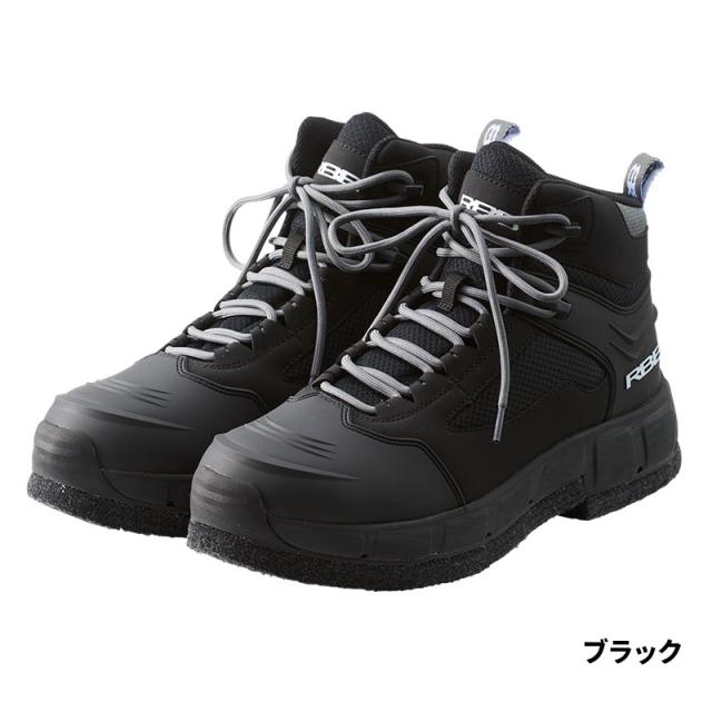 双進 フットウェア RBB ロックショアフェルトスパイクシューズTG 3L ブラック 7692