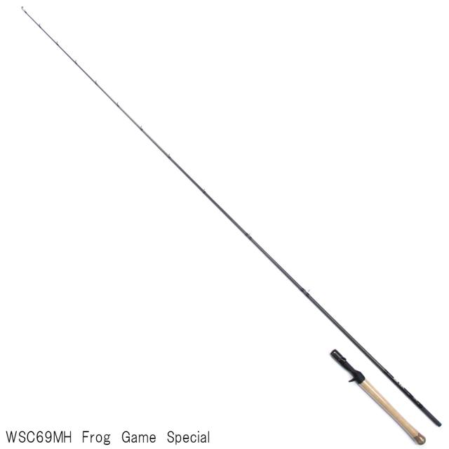バスロッド WILD SIDE WSC69MH Frog Game Special バスロッド【大型商品】【同梱不可】【他商品同時注文不可】